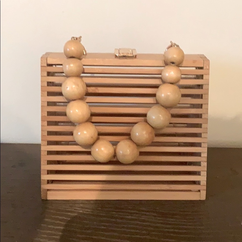 Wooden purse